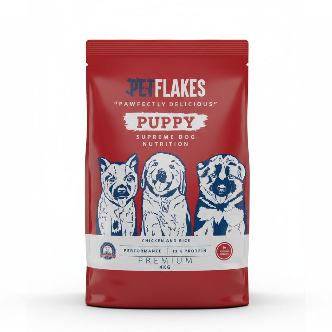 petflakes-puppy-performance-dog-nutrition-roasted-chicken-and-rice-recipe